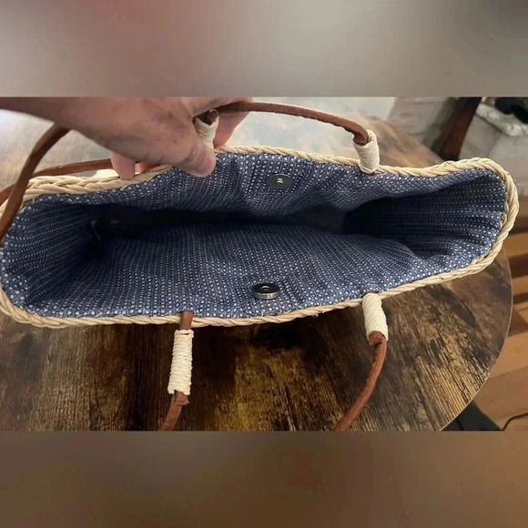 Quacker Factory | seaside, sequin, straw, shoulder bag. - Picture 11 of 12